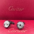 Cartier Cartier Roman Dial Round Cufflinks