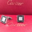 Cartier Cartier Square Screw Design Cufflinks