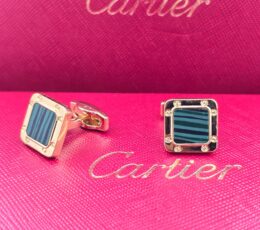 Cartier Inspired Signature Frame Cufflinks