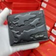 Cartier Style Black Wallet