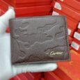 Cartier Style Brown Wallet