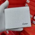 Cartier Style White Wallet