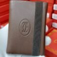 Cartier brown strap wallet