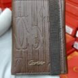 Cartier style brown wallet