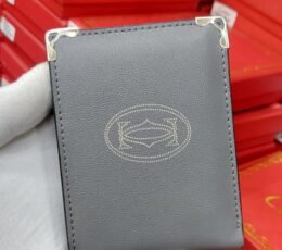 Cartier style grey card holder