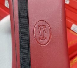 Cartier style red wallet