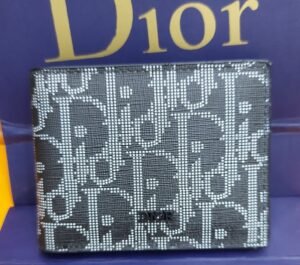 Dior Style Oblique Wallet
