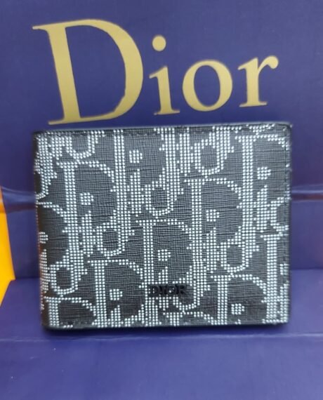 Dior Style Oblique Wallet