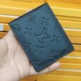 LV Center Style Black Wallet