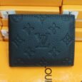 LV Style Black Wallet