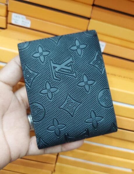 LV Style Green Wallet
