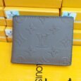 LV grey monogram wallet