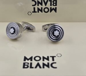 Montblanc Montblanc Concentric Circle Star Emblem Cufflinks