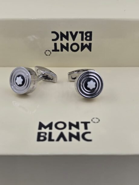 Montblanc Montblanc Concentric Circle Star Emblem Cufflinks