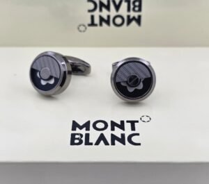 Montblanc Montblanc Half-Moon Pattern Cufflinks