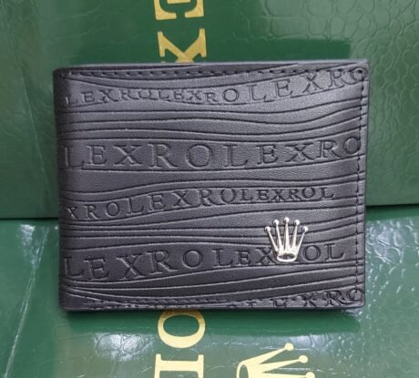 Rolex Style Brown Wallet