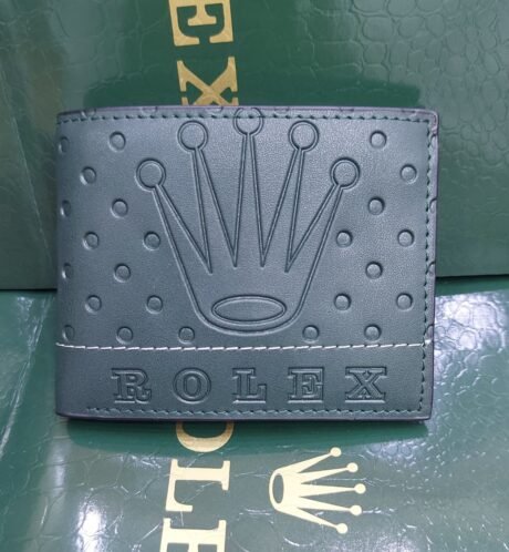 Rolex Style Green Wallet