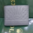 Rolex style grey wallet