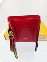 Louis Vuitton Viennois Bifold Wallet Monogram Red Interior - Image 3