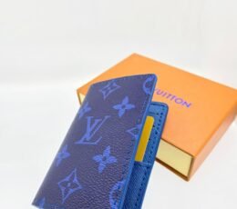 Louis Vuitton Pocket Organizer Monogram Pacific Blue