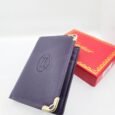 Cartier Must de Cartier Bifold Cardholder Purple Gold