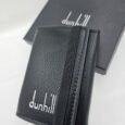 Dunhill Cadogan Slim Cardholder Pebbled Black Leather