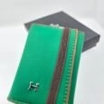 Hermès Emerald Green Togo Leather Magic Wallet
