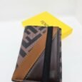 Brown Monogram Elastic Wallet