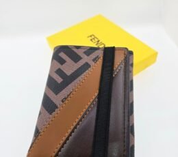 Brown Monogram Elastic Wallet