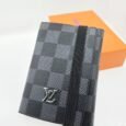 Charcoal Check Elastic Wallet