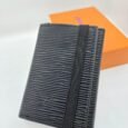 Matte Black Ripple Wallet