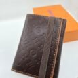 Brown Monogram Slim Elastic Wallet