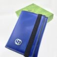 Cobalt Blue Smooth Elastic Wallet