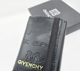 Noir Signature Embossed Wallet