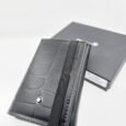 Midnight Croc Elastic Wallet