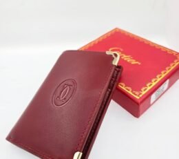 Burgundy Corner Guard Wallet