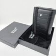 Black Box Croc Elastic Wallet
