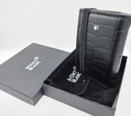 Black Box Croc Elastic Wallet