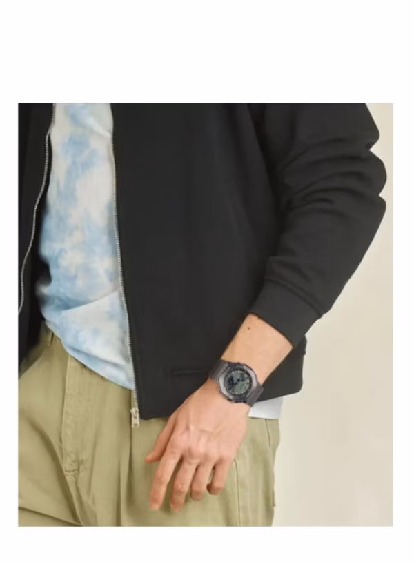 G-Shock Quartz Watch, Analog-Digital Display GM-2100B-3APR - Image 6