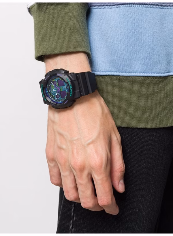 G-Shock Watch Analog Digital Wrist GA-100BL-1 - Image 3