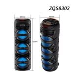 Portable Bluetooth Party Speaker with Wireless Mic & RGB Lights - Image 5