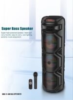 Super Bass Portable Wireless Speaker - Dual 8" Woofers with RGB Lights - Image 4