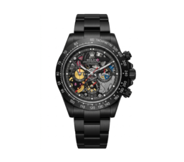 Rolex Automatic All-Black Skeleton Dial Carbon Fiber Edition