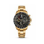 Rolex Gold Skeleton with Carbon Fiber Dial Automatic