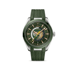 Omega Seamaster Aqua Terra Worldtimer – Green Dial & Strap Automatic