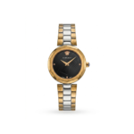 Versace Signature Sleek Stainless Steel Timepiece