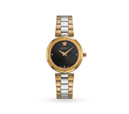 Versace Signature Sleek Stainless Steel Timepiece