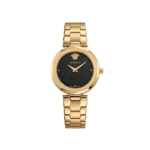 Versace Signature Sleek Stainless Steel Timepiece