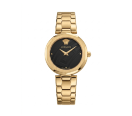 Versace Signature Sleek Stainless Steel Timepiece