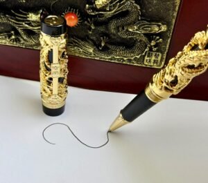 Jinhao Golden Black Dragon Pen